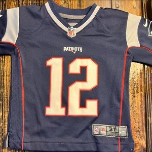 3T Tom Brady Patriot’s Jersey